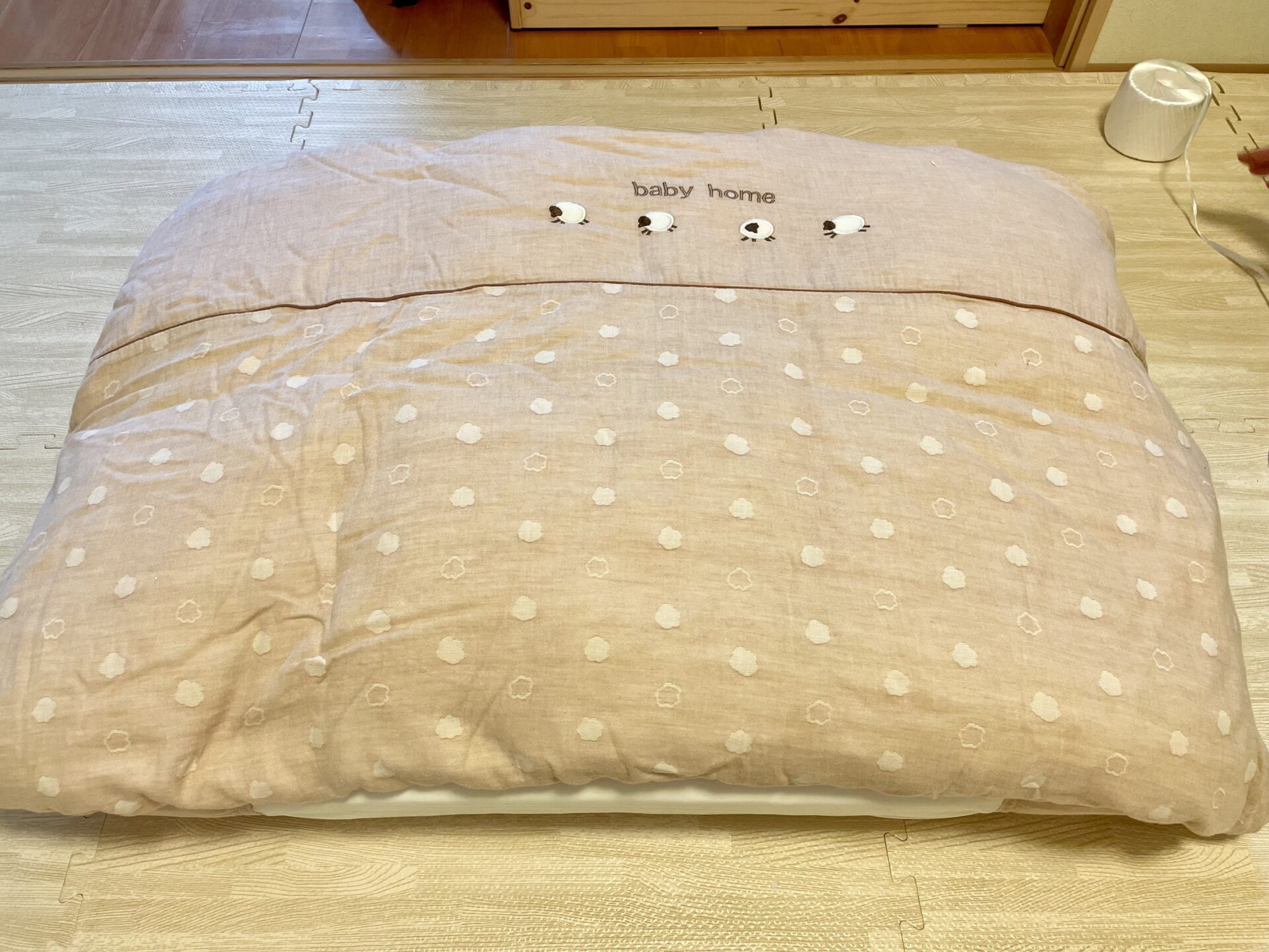 思い出のベビー布団を手放しました|子どもの成長とともに変わる暮らし